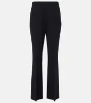[The Row] The Row Dina wool-blend straight pants AU 14 black