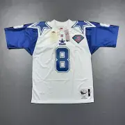 100% Authentic Troy Aikman Mitchell & Ness 1994 Cowboys Jersey Size 48 XL Mens