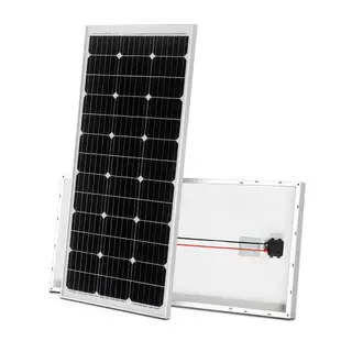 HOT太陽能發電板100W200W單晶太陽能電池板發電系統12v家用