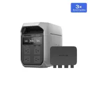 EcoFlow DELTA 3 Plus Portable Power Station+800W Alternator Charger