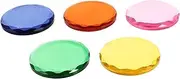 Minkissy 5pcs Grafting Eyelash Spacer Eyelash Extension False Lashes Women Makeup Tray Adhesive Fake Eyelashes Eyelash Gasket Make up Pallets Glass Miss Girl Rubber Sheet
