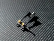 Exclusive CUSTOM-MADE Headshell made of Carbon for Technics/Ortofon/SAEC/SME