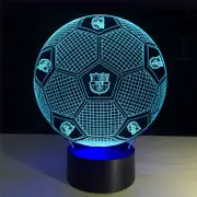 LED desk lamp football gift 3D acrylic night light USB powered three-dimensional luminous bedside lamp