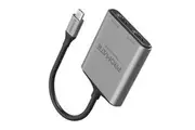 Promate MEDIALINK-H2 4K USB-C Connector to Dual HDMI Adapter. Compatible with
