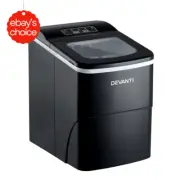 Ice Maker 2L 12KG Stainless Steel Portable Black Fast Freeze