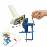 Large Jumbo Metal Yarn Needlecraft /Wool/String/Fiber Ball Winder Hand Operated