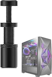 Graphics Card Support - Card Anti Sag Holder Bracket | Black Video Card Holder Bracket | Stable Alloy Anti Sag GPU Brace | Jack Shape Multifunctional Graphics Card Accessories for Computer