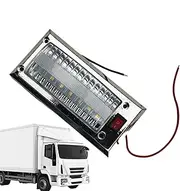 Rv LED Ceiling Dome Light,Ultra Bright Rv Roof Ceiling Interior Dome Light - 12v-24v Panel Reading Lamp On/Off Button for Car Van Truck Lorry Motorhome