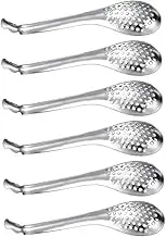 MOTHNUR Fine Mesh Sieve Colander 304 Stainless Steel Caviar Scoops Slotted Spoon Set