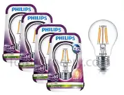 4 x Philips LED Deco Classic 7.5W (60W) Bulb E27 Warm White Vintage Edison Stye