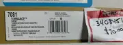 MOEN 7081 TORRANCE Chrome 1 Handle Kitchen Faucet Less Spray