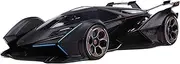 Scale Finished Model Car Die-cast Vehicles 1:18 for Lamborghini V12 Vision Gran Turismo Simulation Alloy Car Model Collect Miniature Replica Car