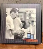 Mondial Gift box Antica Barberia: Beard soap-Beard tonic-brush-comb