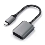 Satechi Braided USB-C PD to 3.5mm Audio Adapter For iPad Air/iMac Space Grey