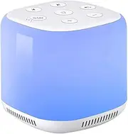 Snblzhef White Noise Machine with 7 Color Night Light and 34 Sleep Aid Sounds for Soothing Emotions,Promoting Sleep,Sound Machine