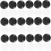 INOOMP 100pcs Pieces Go Pieces Portable Mini Chess Portable Travel Chess Double Convex Go Stones Mini Board Game Accessories Board Game Bag Educational Playthings Accessories Resin