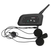 Bluetooth Motorcycle Helmet Intercom Headset Interphone Intercomunicador Stereo