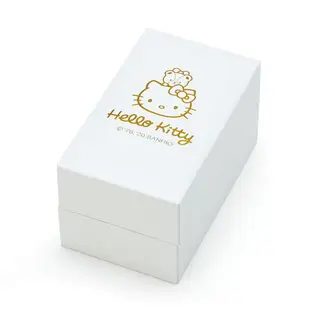 小禮堂 Hello Kitty 造型金框腕錶手錶 皮質手錶 休閒錶 淑女錶 (黑 大臉)