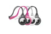 4 Packs Apple AirTag Lanyard Plastic Case Protector Cover