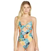 Volcom Women's Take It Easy One Piece Swimsuit Size Small L78023