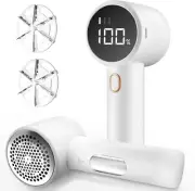 Fabric Shaver Defuzzer Electric Lint Remover Rechargeable Sweater Shaver