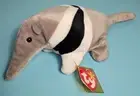 Beanie Babies Ants Anteater 1997/1998 TY Beanie Baby W/Rare Tag Errors