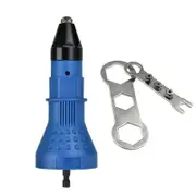OZNALA Cordless Electric Pop Rivet Gun Riveting Tool Insert Drill Adapters Nut Adaptor