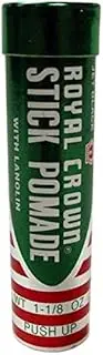Royal Crown Stick Pomade Jet Black 12Pc/Dp (Pack of 3)