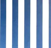 NEW Waverly PICKET IN BLOOM Blue/White Stripe Fabric 4.5 Yds x 55" Cotton USA