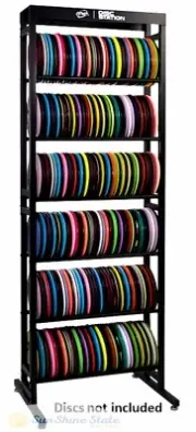 MVP Disc Sports - Disc Golf Storage Rack System - Disc Station VI- 6 Racks