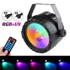 30W LED COB RGB Stage Light RGB+UV Lighting Remote DJ Bar Disco KTV Party Lamp