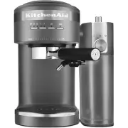 KitchenAid Semi-Automatic Espresso Machine and Automatic Milk Frother Attachment
