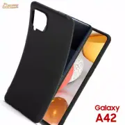 Black Matte TPU Gel Jelly Soft Case Cover For Samsung Galaxy A72 / Galaxy A42