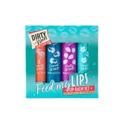 Dirty Works Feed My Lip Balm Set