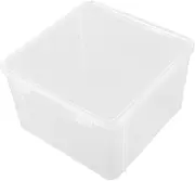 KOMBIUDA Chinese Mahjong Set Box Stylish Compact Storage Case with Handle for Mahjong Holder Container