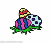 Easter Egg Groups 14 Machine Embroidery Designs multi format CD Decorated Eggs
