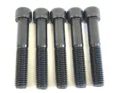 1/2-13 X 3" SOCKET HEAD CAP SCREWS BOLTS BLACK OXIDE- 5 PIECES