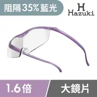 在飛比找PChome24h購物優惠-【Hazuki】日本Hazuki葉月透明眼鏡式放大鏡1.6倍