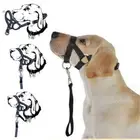 Leash Anti barking Dog Halter Dog Muzzle Leader Harness Dog Head Collar