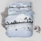 Benevolent Machine 3D Printing Duvet Quilt Doona Covers Pillow Case Bedding Sets