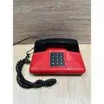 早期按健式TA-203電話早期紅色電話 早期電話 二手電話 早期家用電話 擺飾電話機 拍戲道具