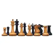 Walter Grimshaw 1854 Historical Reproduced Staunton Set 3.25" Ebony/Boxwood