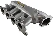 YAKATGVGYS Intake Manifold Compatible with Mitsubishi Compatible with Evolution Compatible with Lancer EVO 4 5 6 7 8 9 4G63 Silver Car air Intake