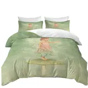 Cute Little Mushroom Fairy with Magical Dust Quilt Cover
