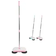 Hand Push Sweeping Machine with Rotating Mop for Easy Floor Cleaning