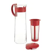 Red Cold Brew Coffee Pot 1000 Ml
