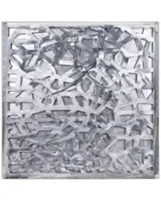 Empire Art Direct Silver Enigma Wall Art NoSize NoColor