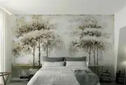Forest Vintage Removable Wall Mural BT026