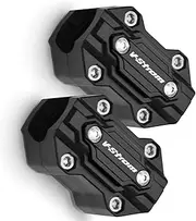 Accessories For Suzuki V Strom 650 V-Strom 650 Vstrom 1000 1050/xt DL250 DL650 Dl1000 Motorcycle Engine Bumper Protection Block Accessories (Color : Two black)