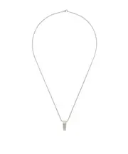 Porterville Trunk charm necklace One size White